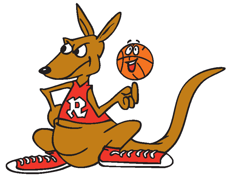 Kangaroo Basketball-Logo Kangaroo