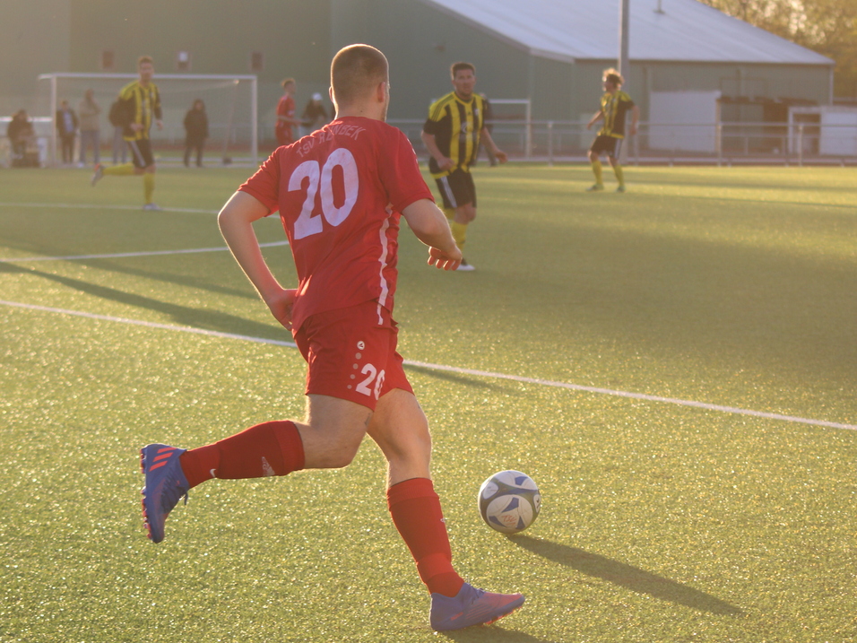 Foto eine Spielszene unserer 1. Herren