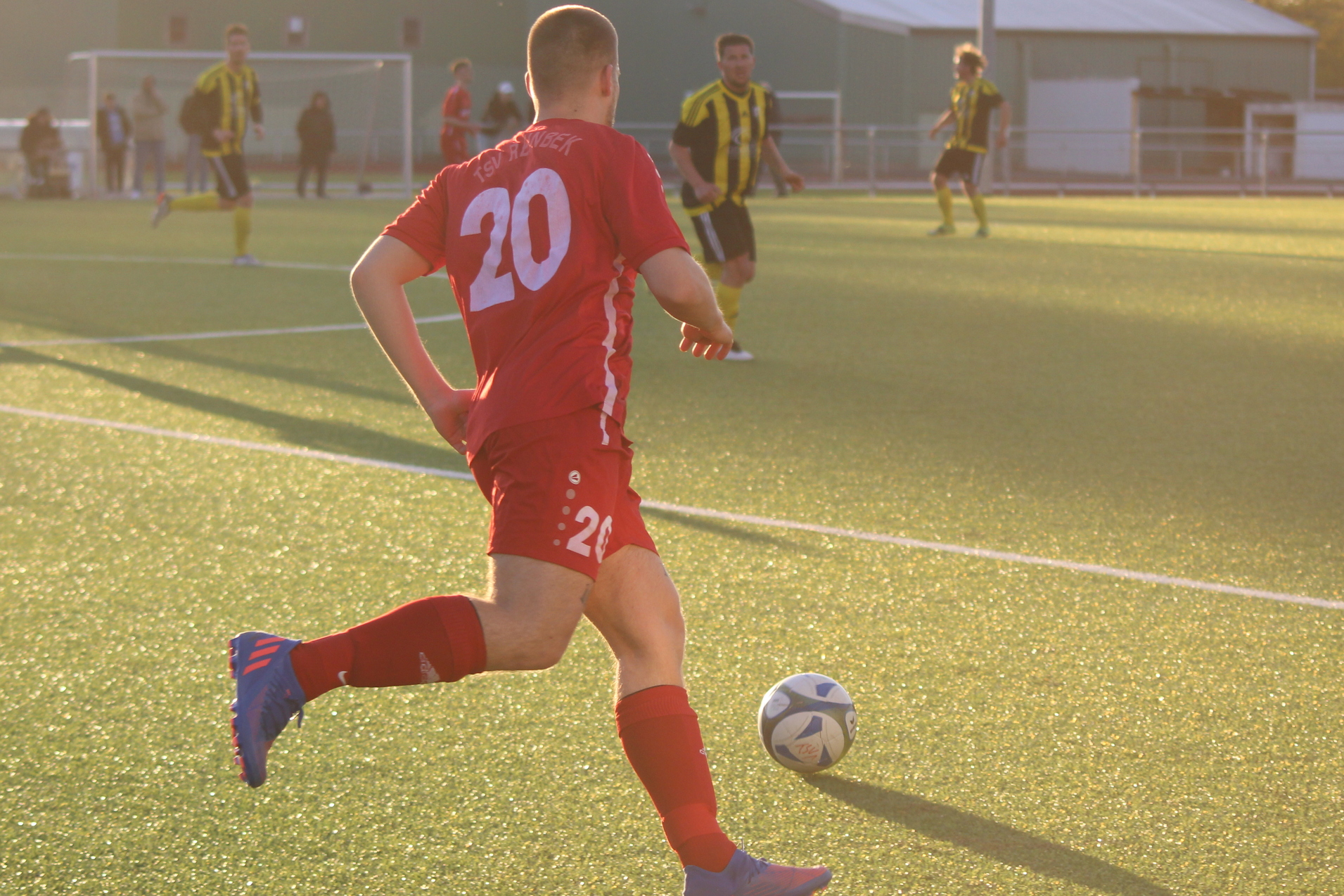 Foto eine Spielszene unserer 1. Herren