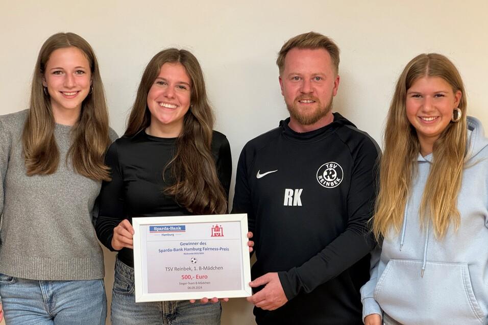 B-M&auml;dchen erhalten HFV Fairness-Preis