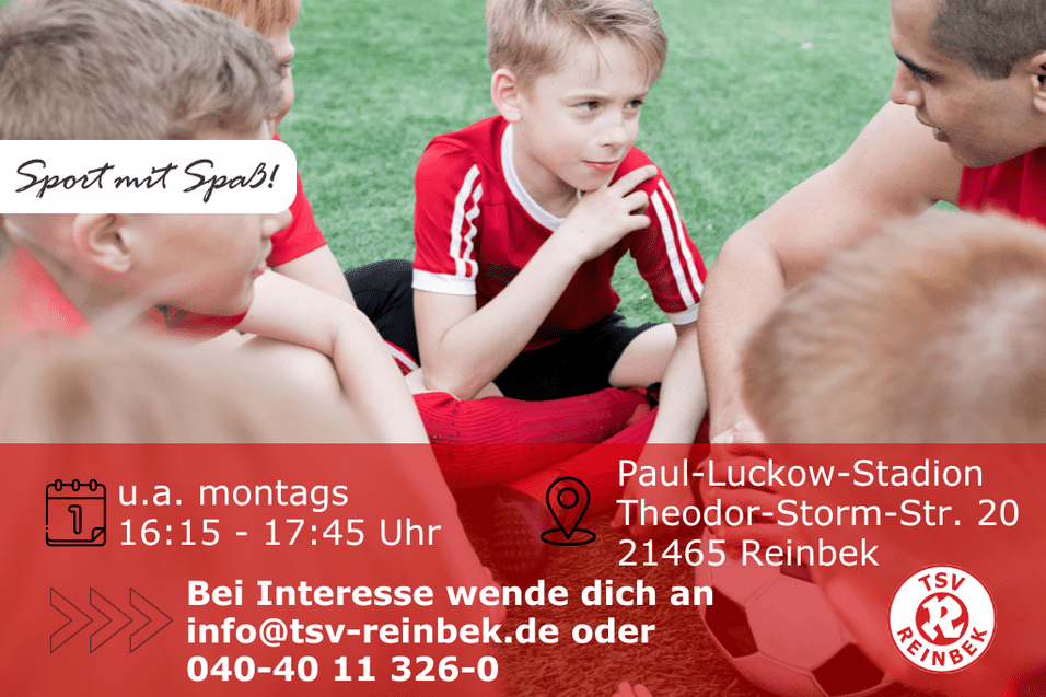 Fußballtrainer Jahrgang 2015 gesucht Kinder und Trainer bilden einen Sitzkreis auf dem Fußballplatz. Bild enthält Orts- und Datumsangabe