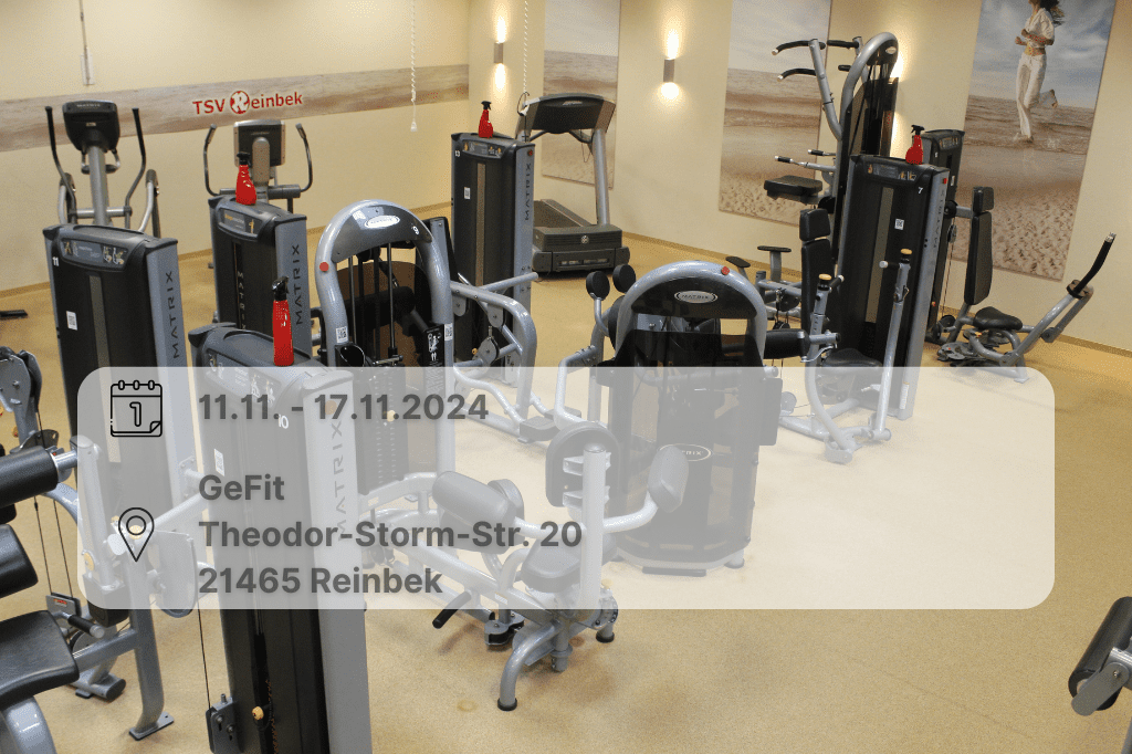 GeFit Luftaufnahme des Geräteparks des Studios Gefit mit Datumsangabe.