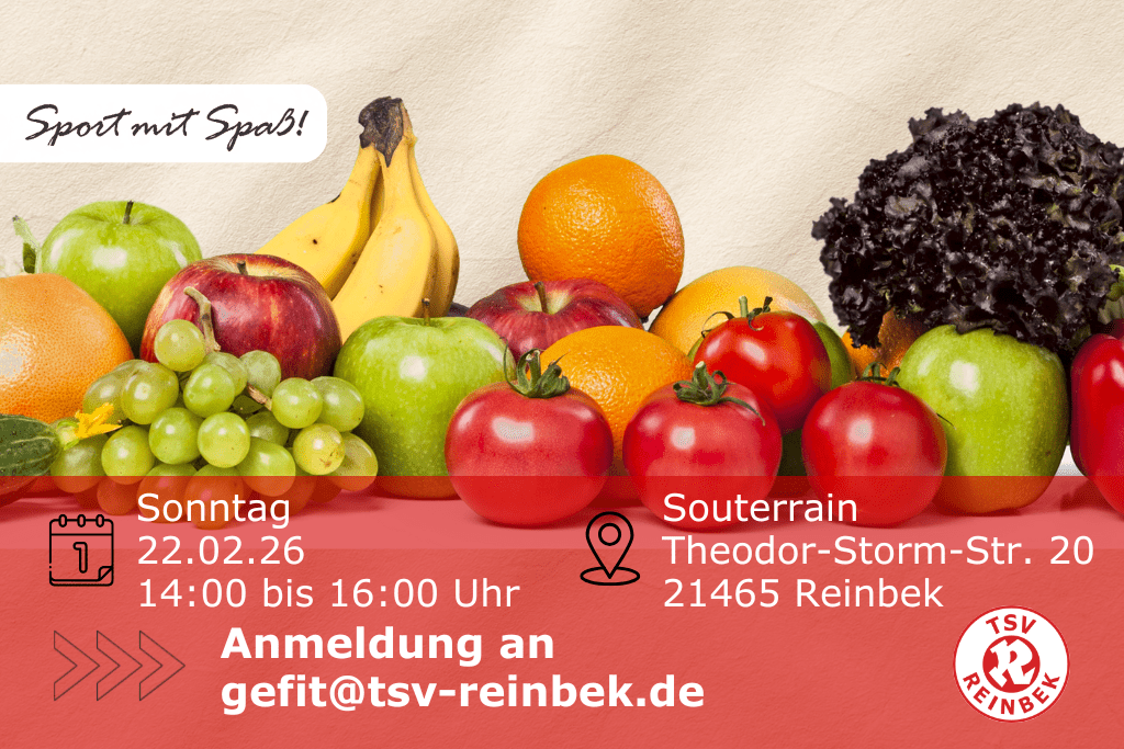 verschiedene Obst- und Gem&uuml;sesorten. Bild enth&auml;lt Orts- und Datumsangabe