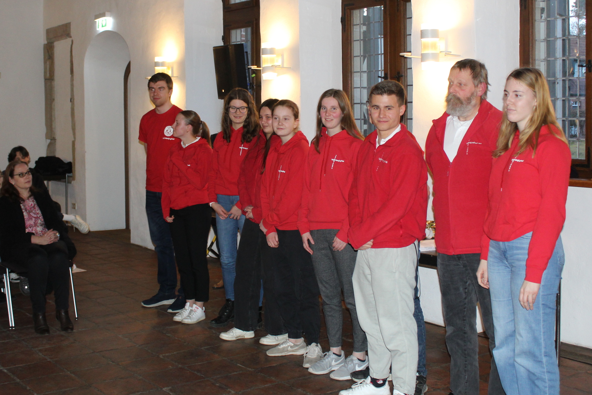 Vereinsjugend auf der Sportlerehrung