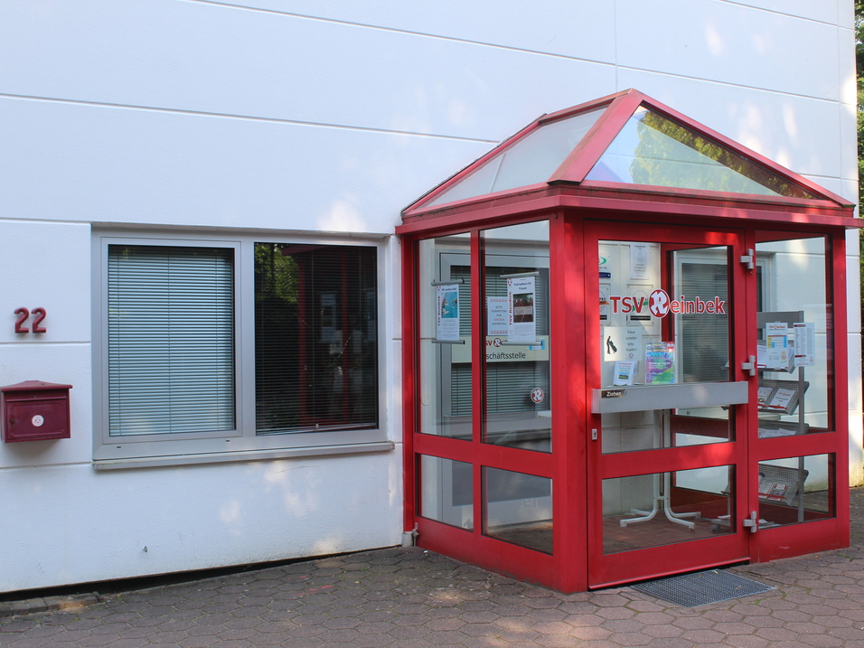 Eingang zur TSV Geschäftsstelle