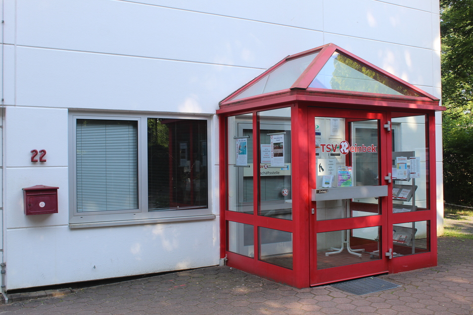 Eingang zur TSV Geschäftsstelle