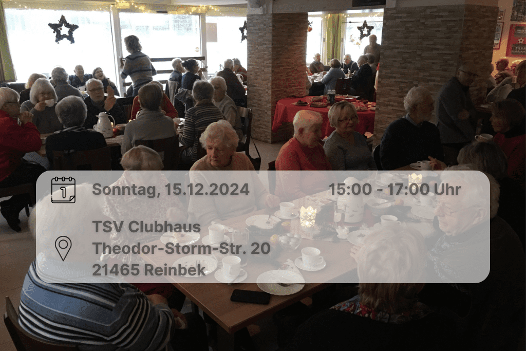 Weihnachtsfeier 50+ Weihnachtsfeier 50+