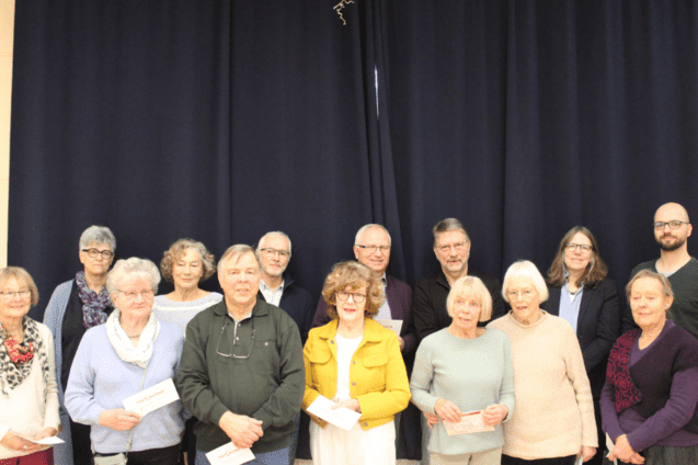 2025 Neujahrskl&ouml;nschnack - Mitgliederehrung f&uuml;r 25 + 50 J&auml;hrige Vereinszugeh&ouml;rigkeit