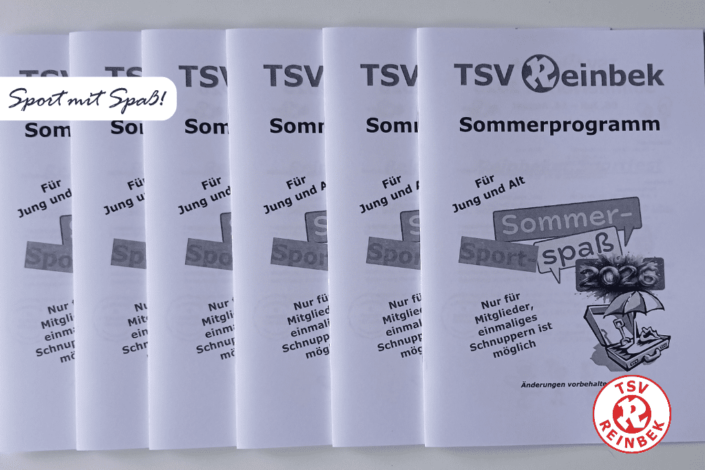Sommerprogramme liegen &uuml;bereinander