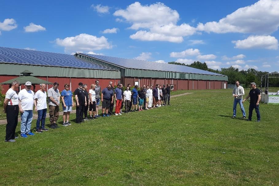 Gruppenbild Lehrgang in Glinde Gruppenbild Lehrgang in Glinde
