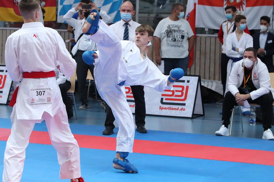 Corre Ahnsel kämpft bei den Deutschen Meisterschaften