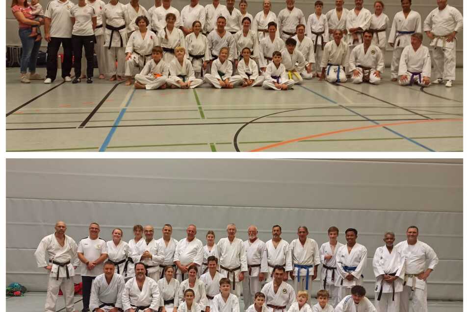 Karate Gruppenfoto 2 Gruppenfotos der Karateabteilung