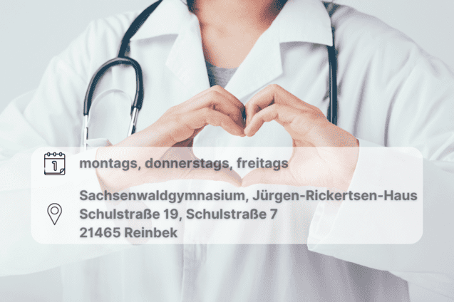 &Auml;rztin bildet Herzform mit ihren H&auml;nden. Inklusive