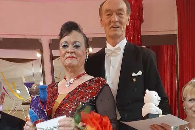 Siegerfoto der Hagemeisters nach Gewinn der Buddy Pokale