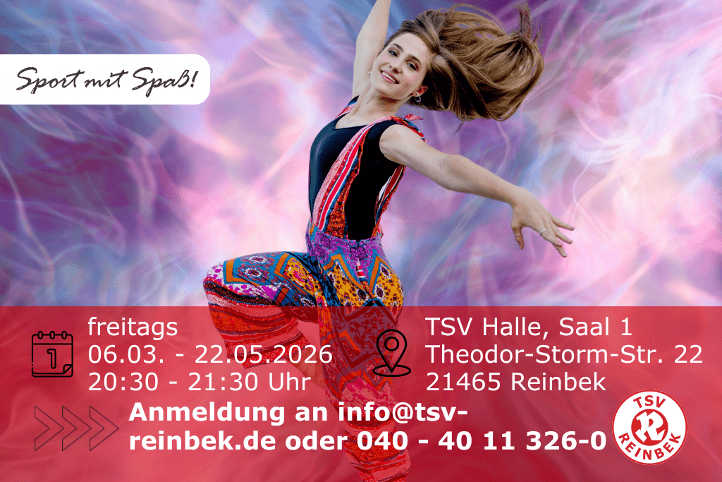 Frau in t&auml;nzerischer Pose. Inkl. Orts- und Zeitangabe