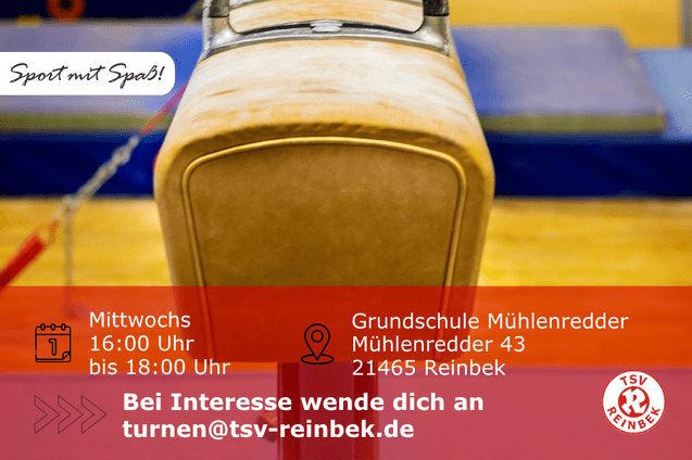 Lederbalken in einer Turnhalle. Bild enth&auml;lt Orts- und Datumsangabe