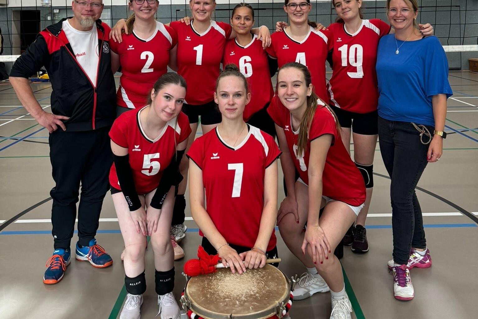Volleyball 2. Damen Gruppenfoto Volleyball 2. Damen