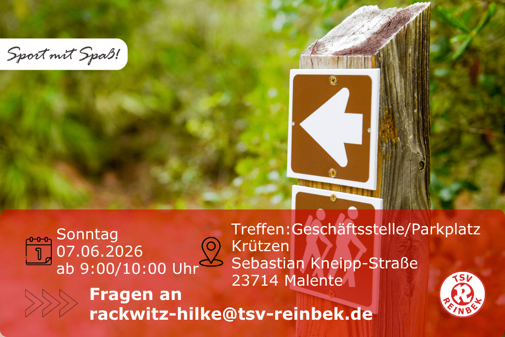 Wanderwegschild steht im Wald. Bild enth&auml;lt Orts- und Datumsangabe