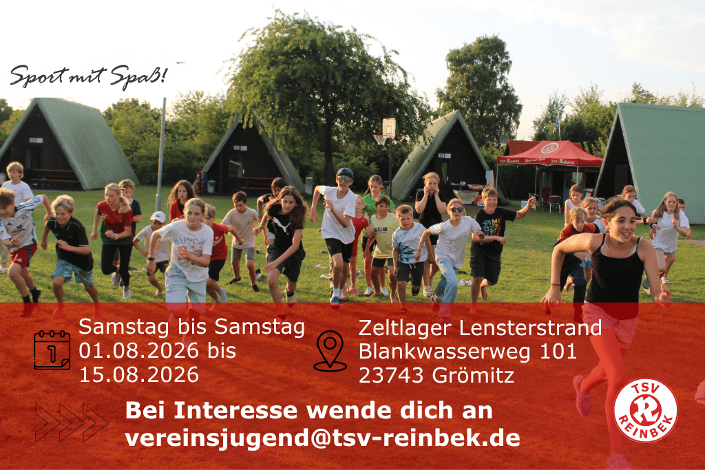 Kinder in Sportkleidung laufen auf die Kamera zu. Bild enth&auml;lt Orts- und Datumsangabe